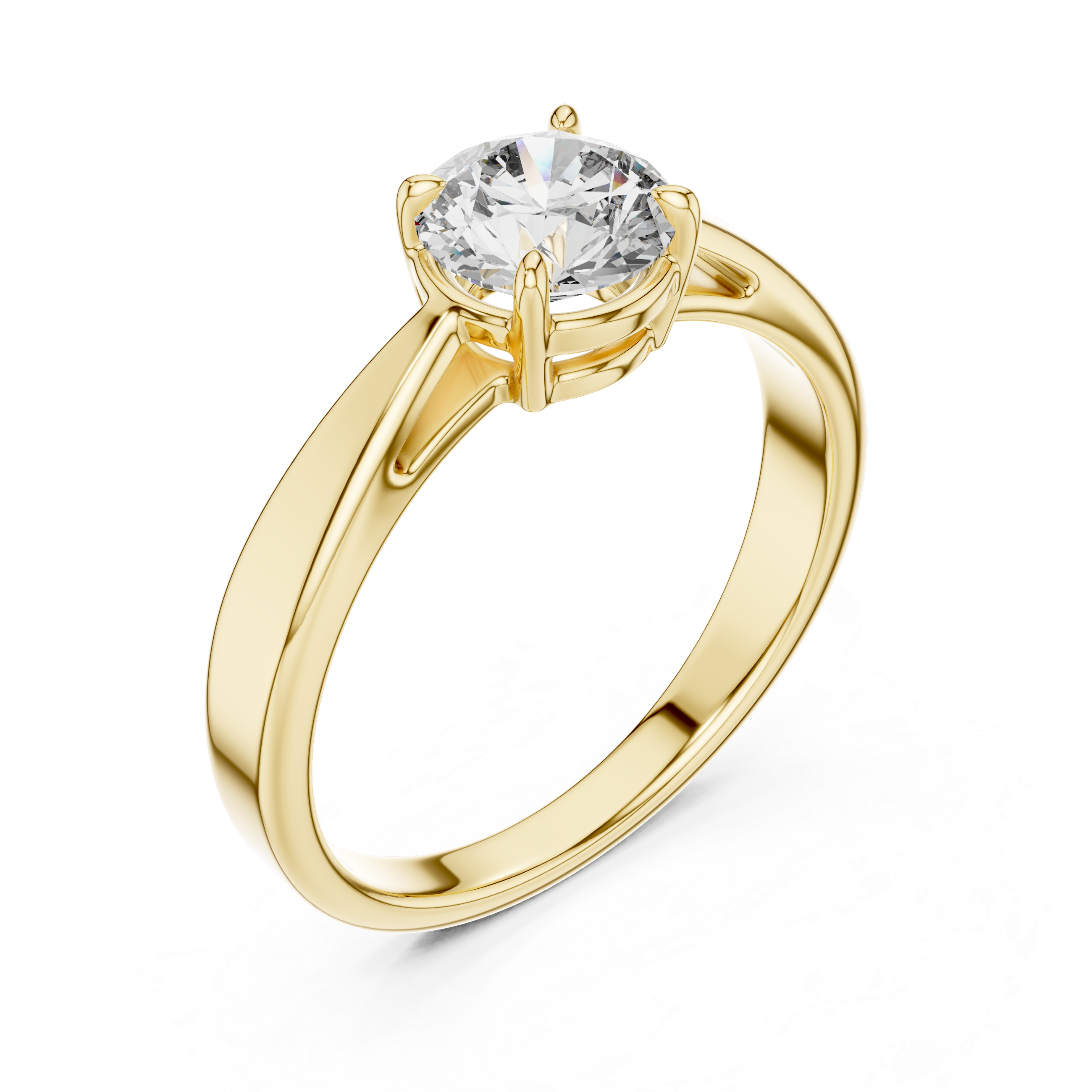 Top side angle of ring